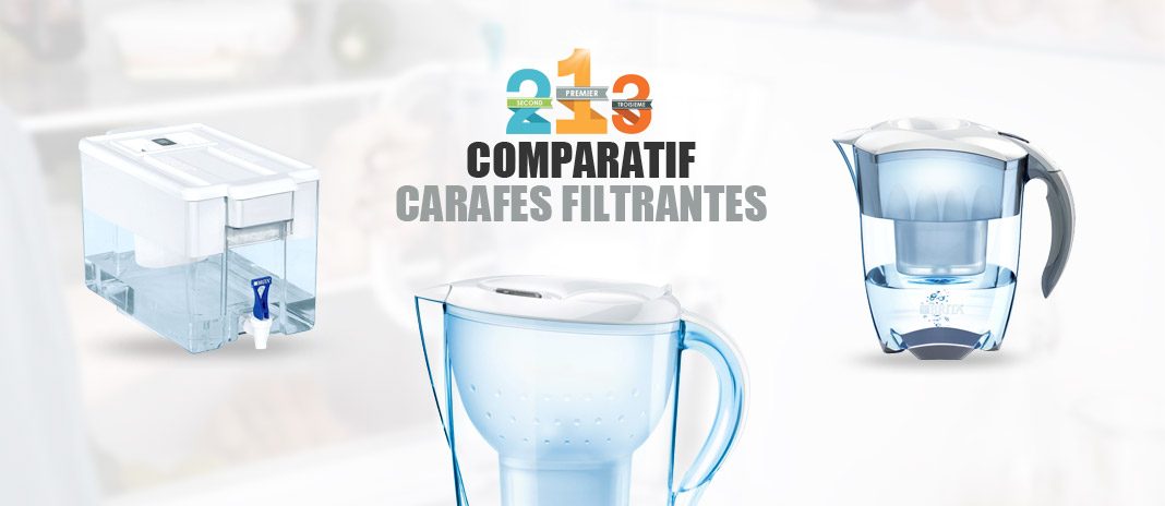 meilleures carafes filtrantes