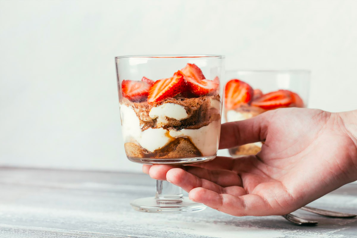 recette tiramisu fraises