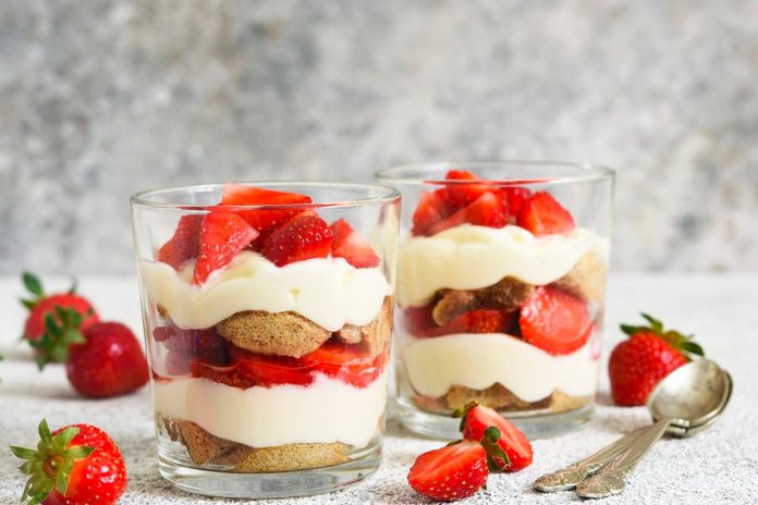 tiramisu fraises