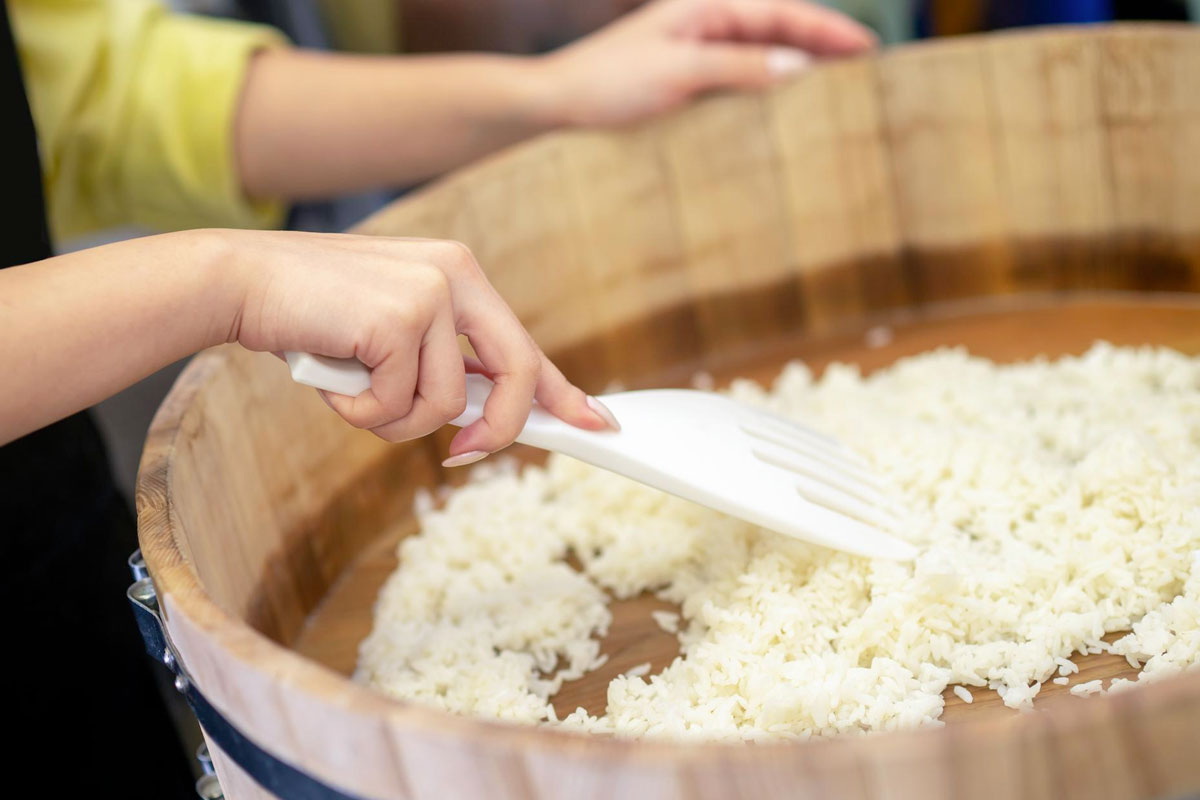 preparation du riz