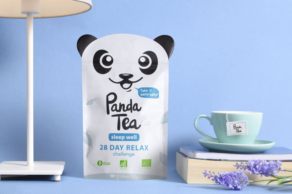 Panda Tea - Morning boost - thé biologique bio - 28 sachets coton :  : Epicerie