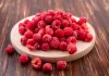 plat de framboises