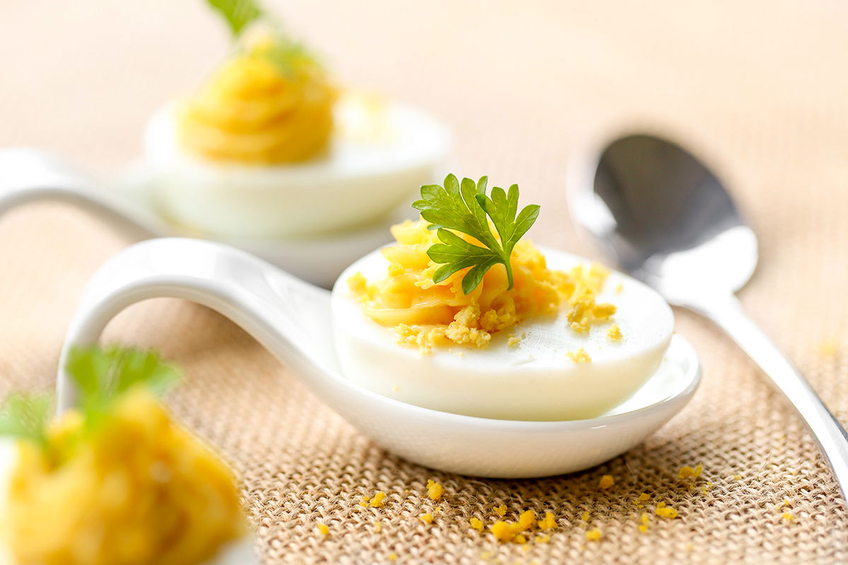 ≡ Œufs Mimosa : Recette Facile et rapide de Super Marmite