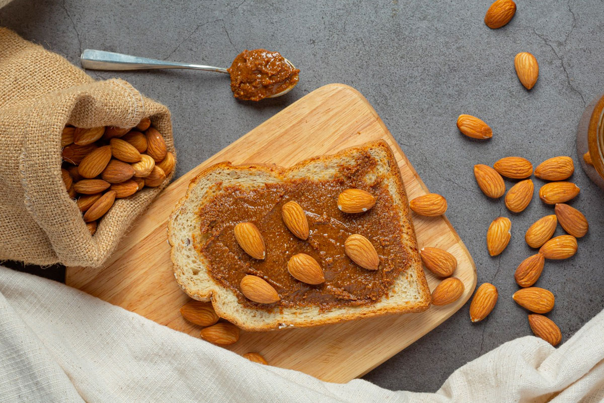 recette amandes tartine