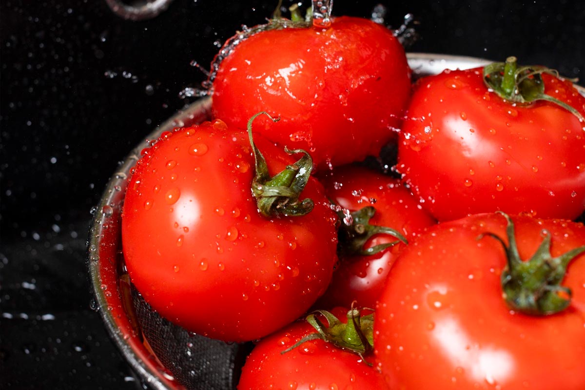laver des tomates