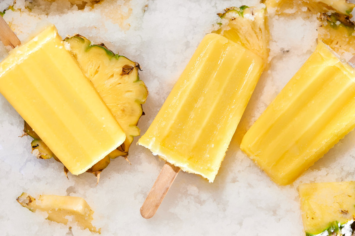 popsicle ananas