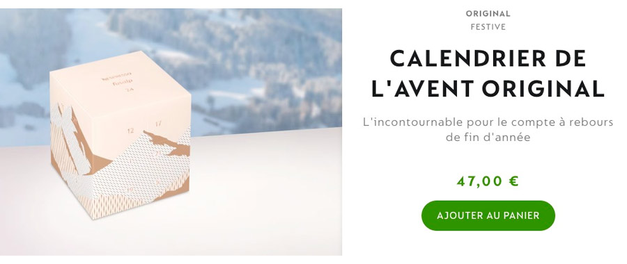 calendrier nespresso